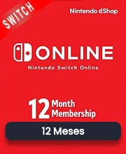 Suscripción de Nintendo Switch Online 12 Meses