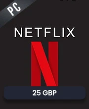 Cartão-presente Netflix 25 GBP