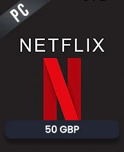 Cartão-presente Netflix 50 GBP