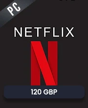 Cartão-presente Netflix 120 GBP