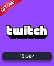 Carte cadeau Twitch 15 GBP