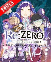 ReZERO Starting Life in Another World The Prophecy of the Throne Nintendo Switch