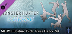 MHWI Gesture Pack Swag Dance Set PS4
