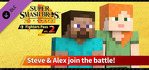 Super Smash Bros Ultimate Challenger Pack 7 Steve & Alex Nintendo Switch
