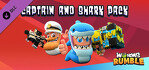 Worms Rumble Captain & Shark Double Pack PS5
