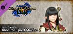 MONSTER HUNTER RISE Hunter Voice Hinoa the Quest Maiden Nintendo Switch