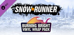 SnowRunner Burning Bright Vinyl Wrap Pack Xbox One