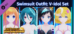 Neptunia Virtual Stars Swimsuit Outfit V Idol Set PS4