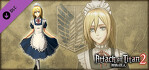 Attack on Titan 2 Additional Christa Costume Maid Outfit