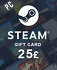 Steam Gift Card 25 Pounds