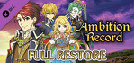 Ambition Record Full Restore Nintendo Switch