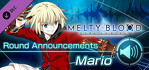 MELTY BLOOD TYPE LUMINA Mario Round Announcements