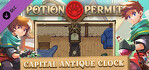 Potion Permit Capital Antique Clock