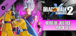 DRAGON BALL XENOVERSE 2 HERO OF JUSTICE Pack Set