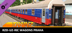 Trainz 2022 RZD-UZ-R1C Wagons Praha