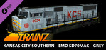 Trainz 2022 Kansas City Southern-EMD SD70MAC-Grey