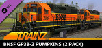 Trainz 2022 BNSF GP38-2 Pumpkins 2 Pack
