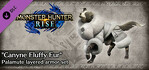 Monster Hunter Rise Canyne Fluffy Fur Palamute layered armor set