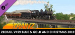 Trainz 2022 ZecRail V499 Blue & Gold and Christmas 2019
