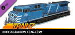 Trainz 2022 CEFX AC4400CW 1026-1059