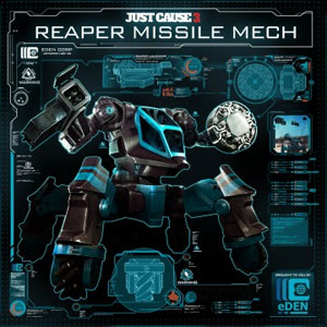 Just Cause 3 Reaper Missile Mech PS4