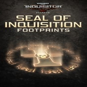 Warhammer 40K Inquisitor Martyr Seal of Inquisition Footprints PS4