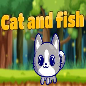 Cat and fish