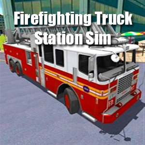 Firefighting Truck Station Sim Xbox Series