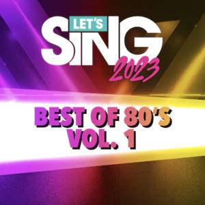 Let's Sing 2023 Best of 80's Vol. 1 Song Pack Nintendo Switch