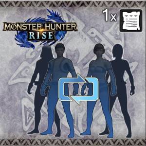Monster Hunter Rise One Character Edit Voucher PS4