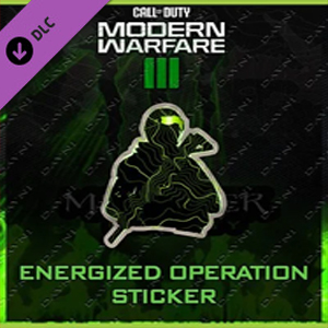 COD MW3 Energized Operation Sticker Xbox Series